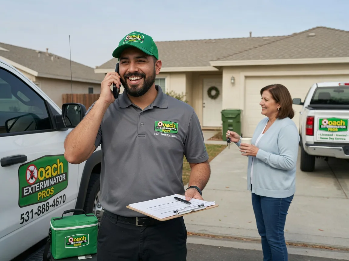 Pest Control Roach Exterminator Pleasant Hill, OH FAQs